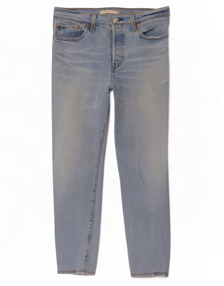 Levi's Wedgie Slim Jeans til kvinder W29 L26 blå bomuld