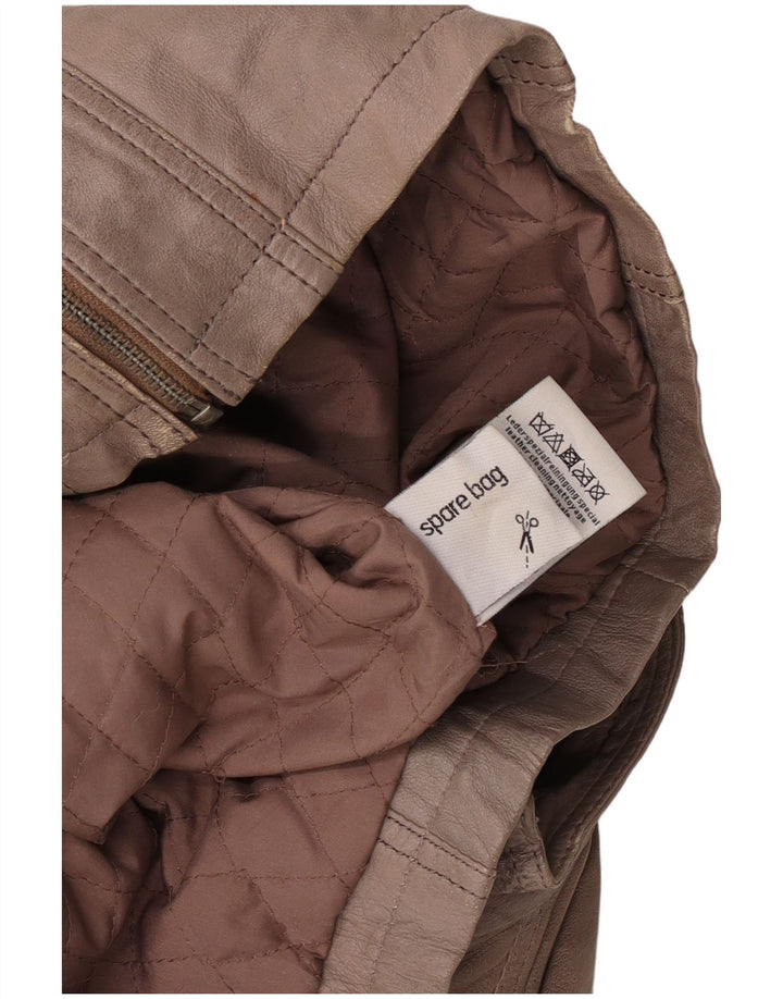 Vintage herre læderjakke UK 38 Medium Grey Læder