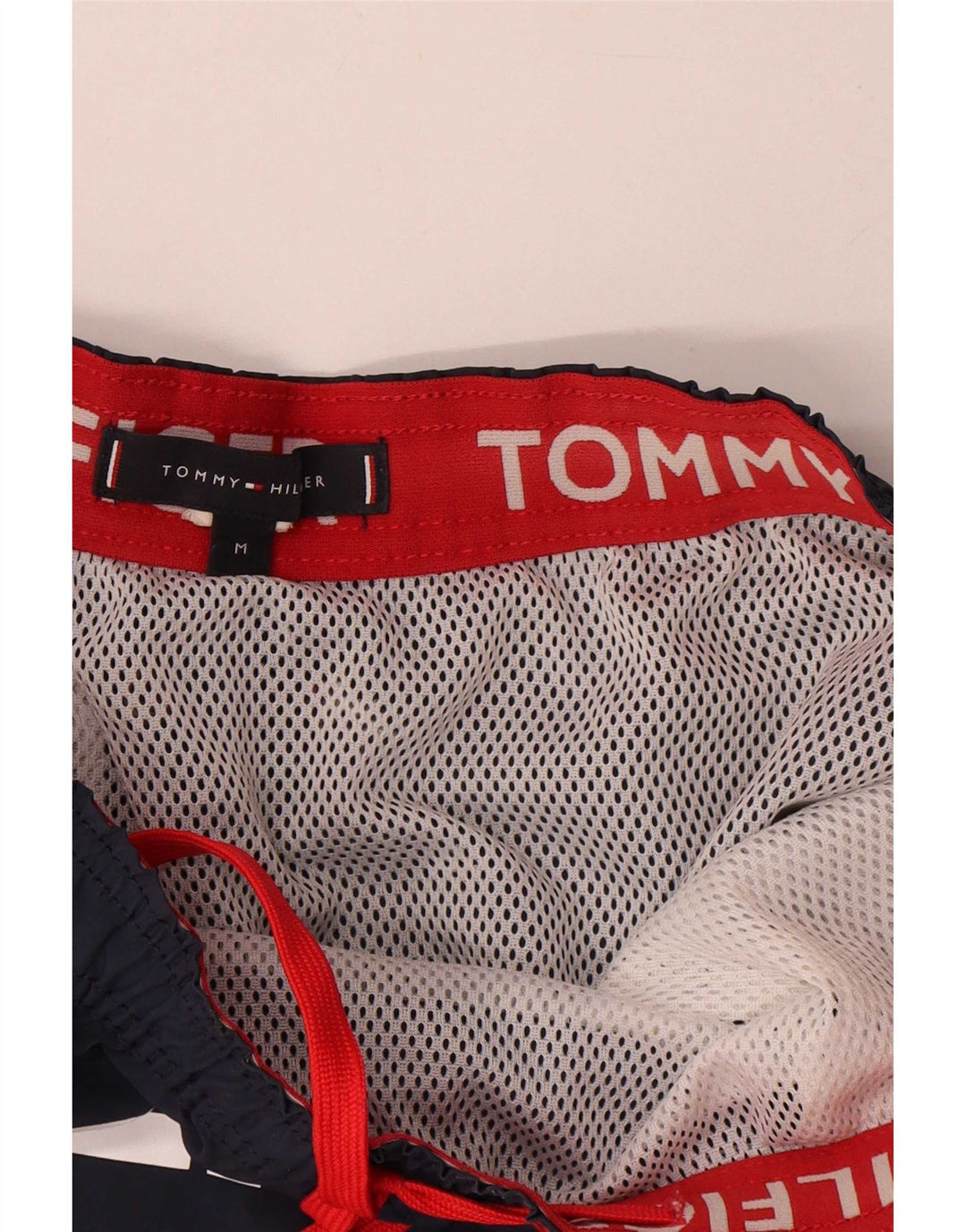 Tommy Hilfiger Herre grafiske svømmeshorts Medium Navyblå polyester