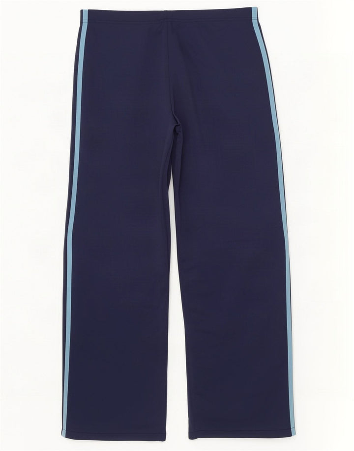 Adidas træningsdragt bukser til kvinder UK 14 Medium Navy Blue Polyester
