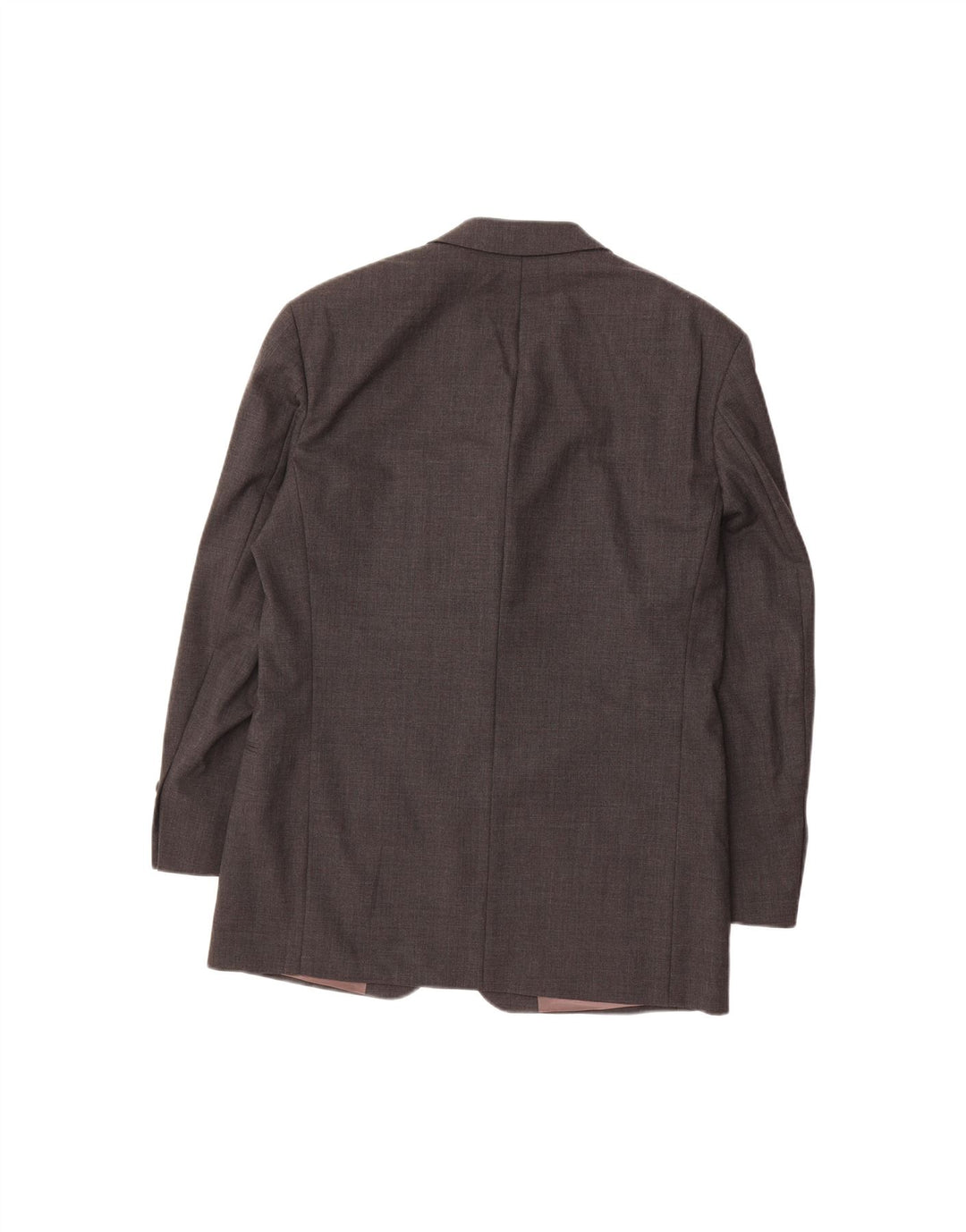 HUGO BOSS Mens 4 Button Blazer Jacket EU 46 Small Grey Wool Vintage Hugo Boss and Second-Hand Hugo Boss from Messina Hembry 