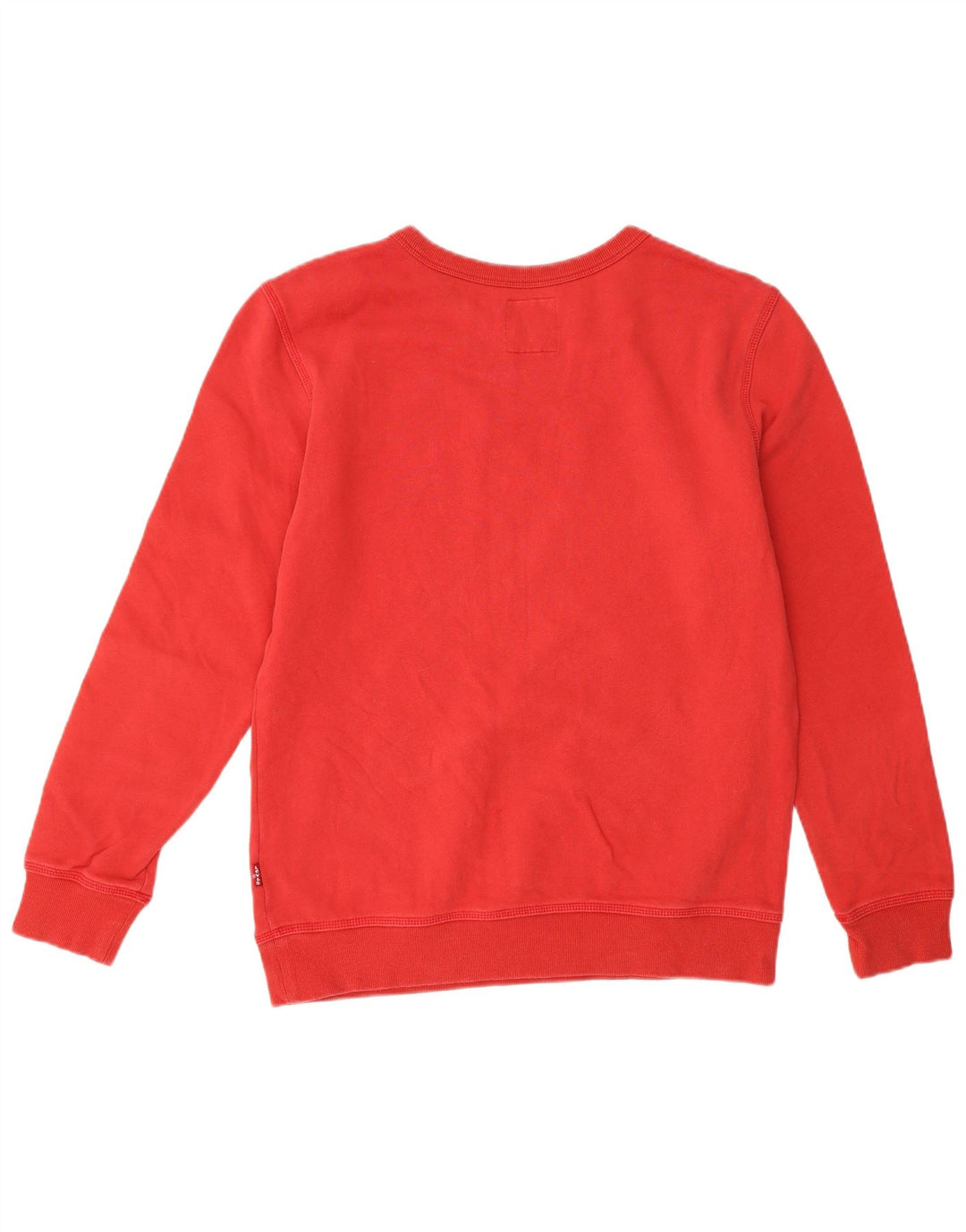 LEVI'S Boys Graphic Sweatshirt Jumper 15-16 Years Red Cotton
