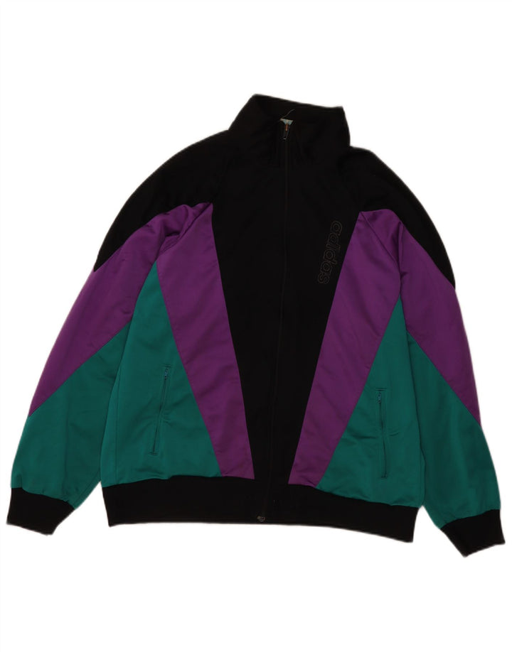 Adidas Herre Loose Fit træningsdragt Topjakke Lille flerfarvet Colourblock