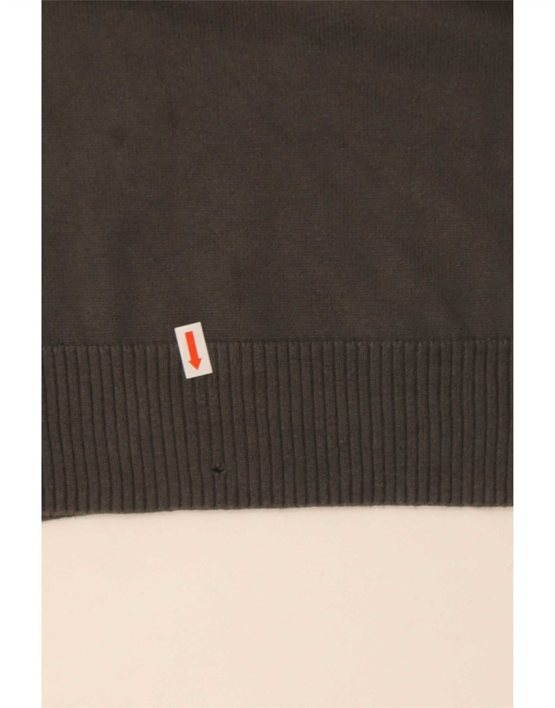 Penguin Herre V-hals sweater XL Gråstribet bomuld