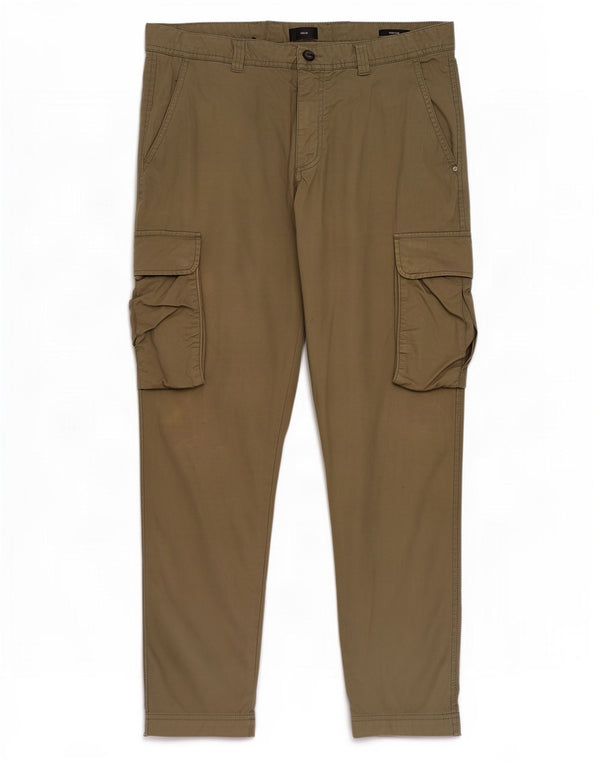 Liu Jo Herre Slim Cargo Bukser IT 48 Medium W34 L30 Grøn Bomuld