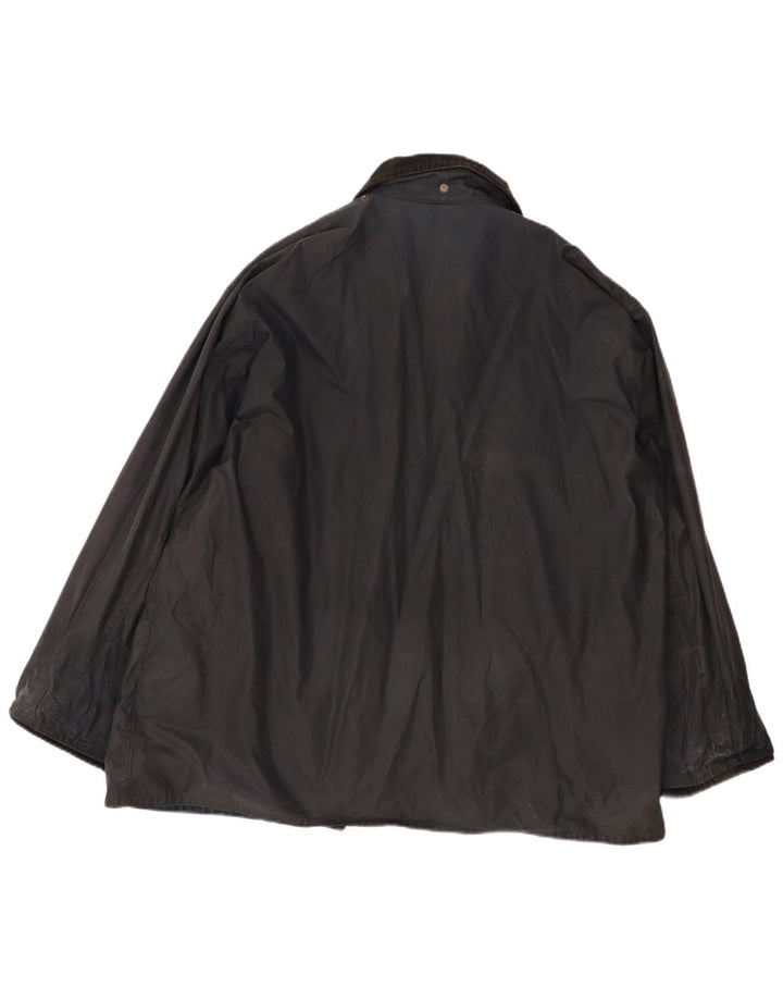 Fermoy Herre vokset bomuldsjakke UK 42 XL Navy Blue