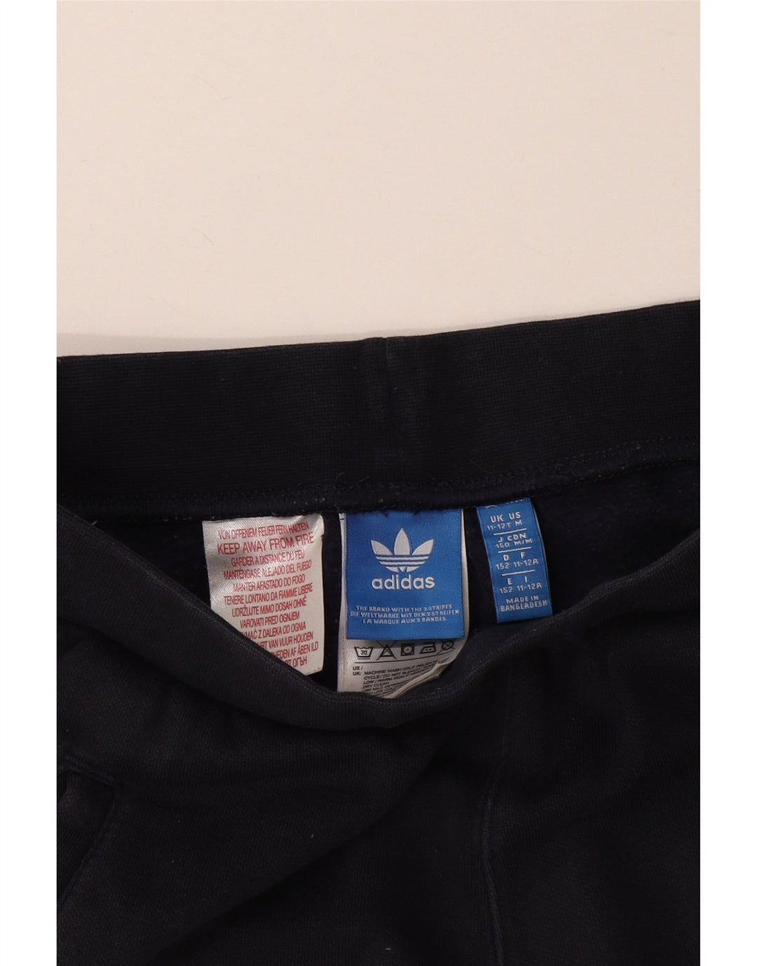 ADIDAS Sportshorts til drenge 11-12 år Navyblå bomuld