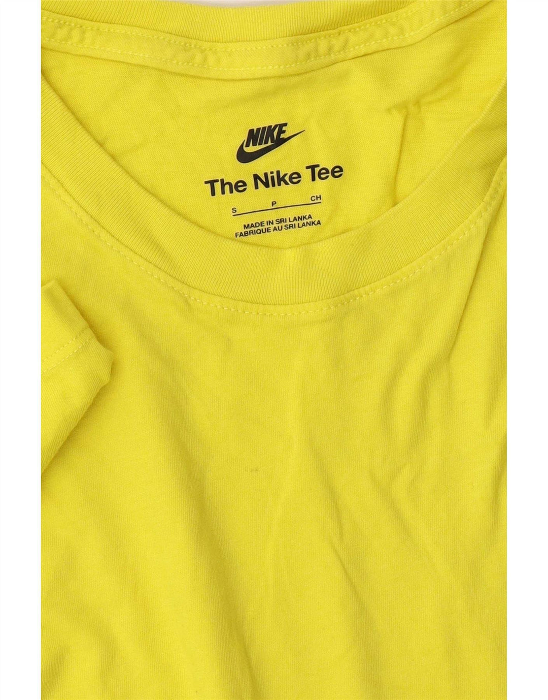 Nike T-shirt top lille gul til mænd
