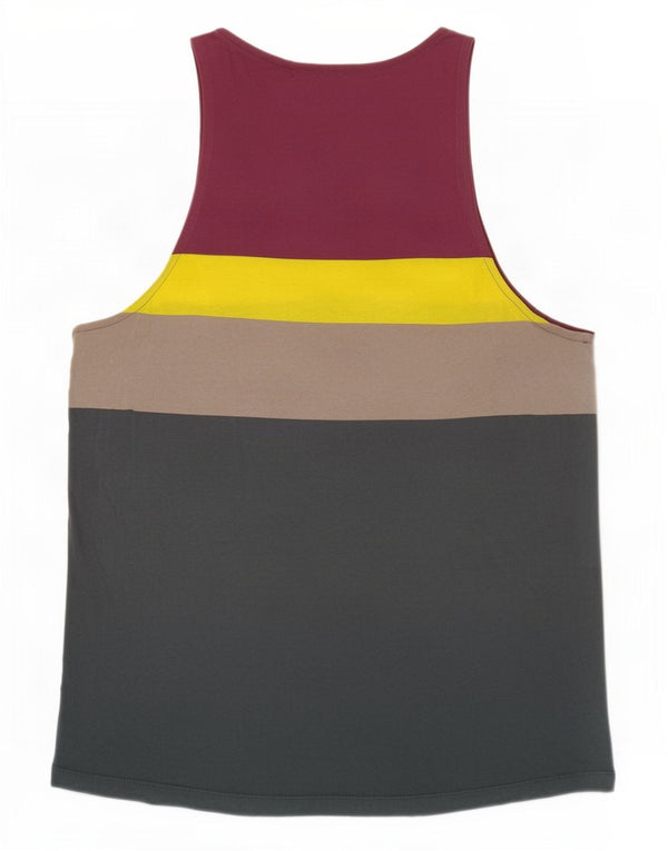Cos Herrevest Top Medium Flerfarvet Colourblock Bomuld