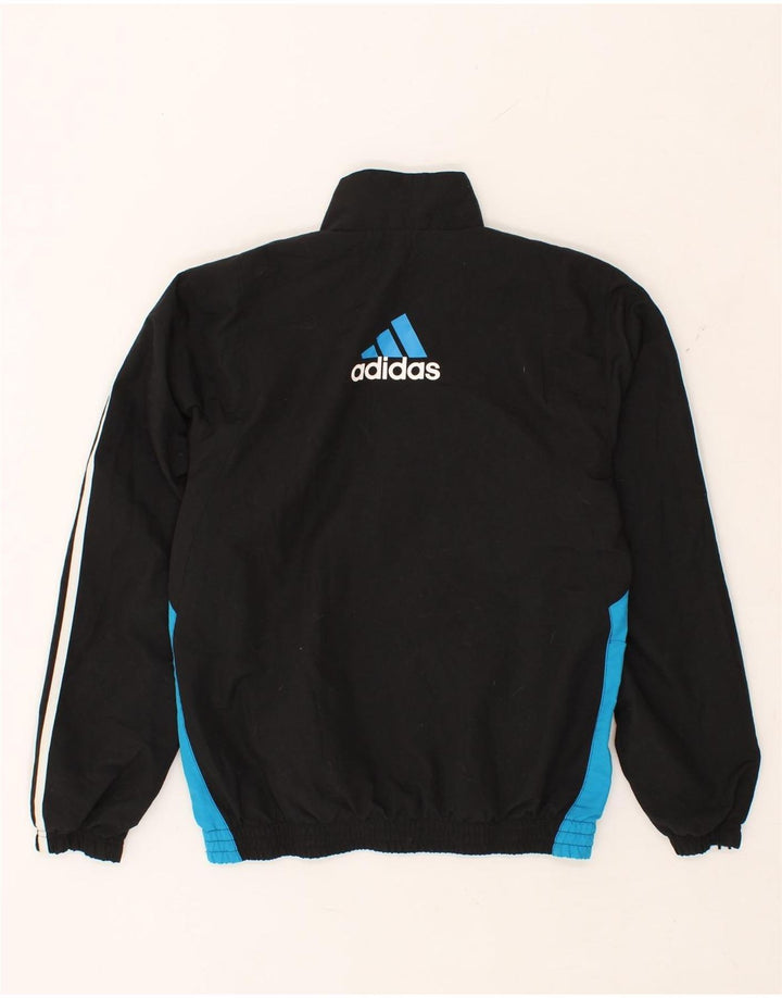 ADIDAS Grafisk træningsdragt jakke til mænd Lille sort Colourblock Polyester
