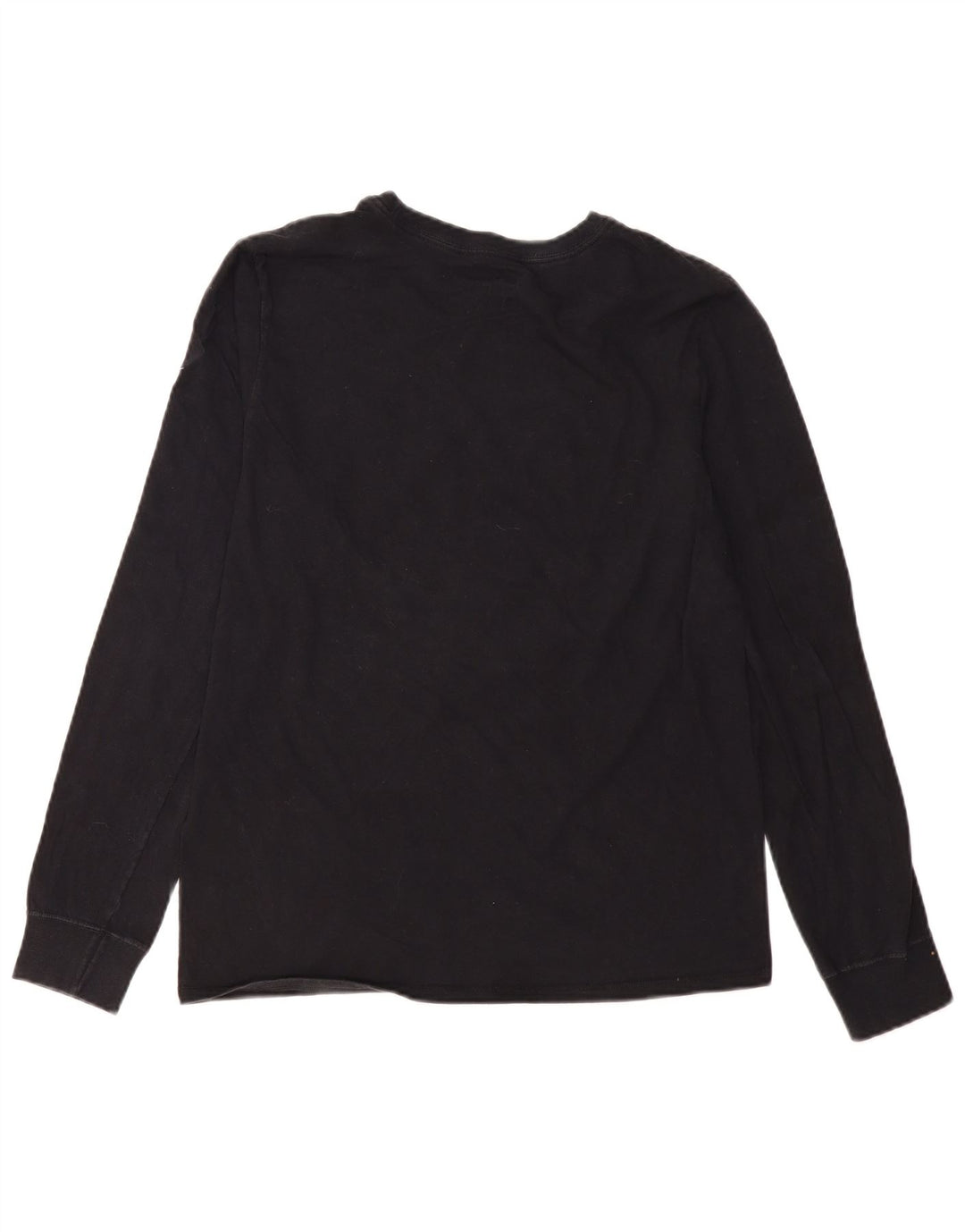 Nike Herre Athletic Cut Grafisk Top Langærmet Medium Sort