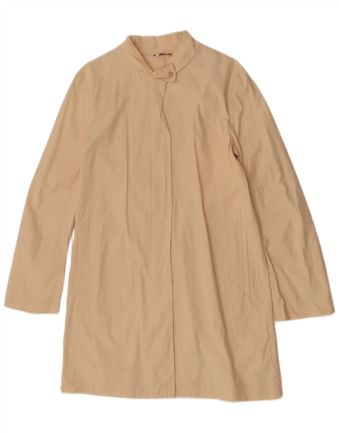 Stefanel Dame Overfrakke UK 14 Large Pink Bomuld