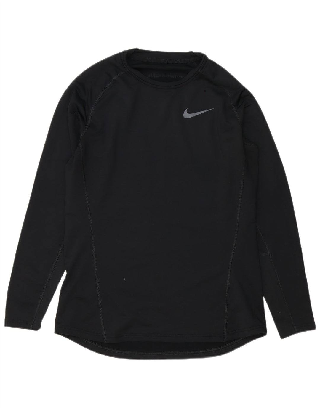 Nike Herre Dri Fit Top Langærmet Stor Sort Polyester