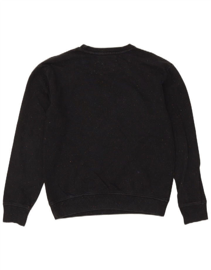 Zara Sweatshirt-trøje til mænd, lille sort flækket