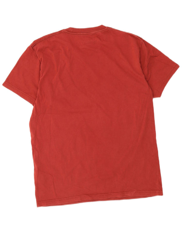 Vans Herre Classic Fit T-Shirt Top Medium Rød Bomuld