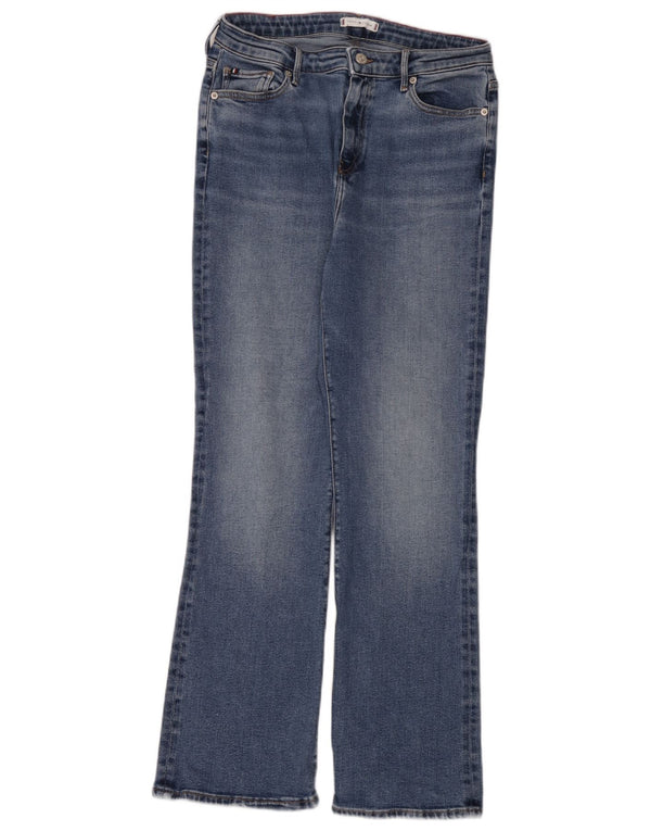Tommy Hilfiger Dame Bootcut Jeans W32 L30 Blå