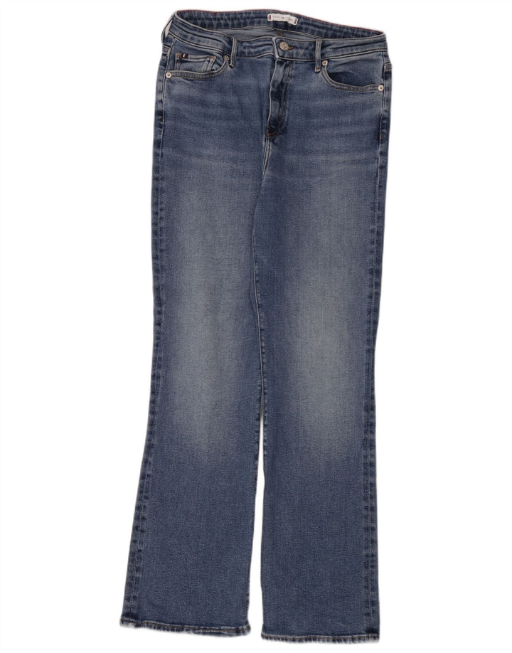 Tommy Hilfiger Dame Bootcut Jeans W32 L30 Blå