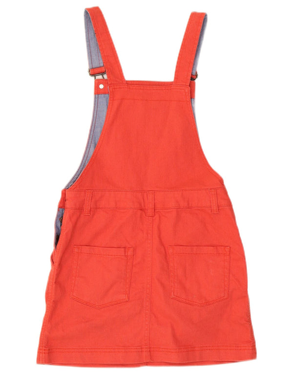 Fat Face piger Dungaree denim nederdel 10-11 år W26 rød bomuld