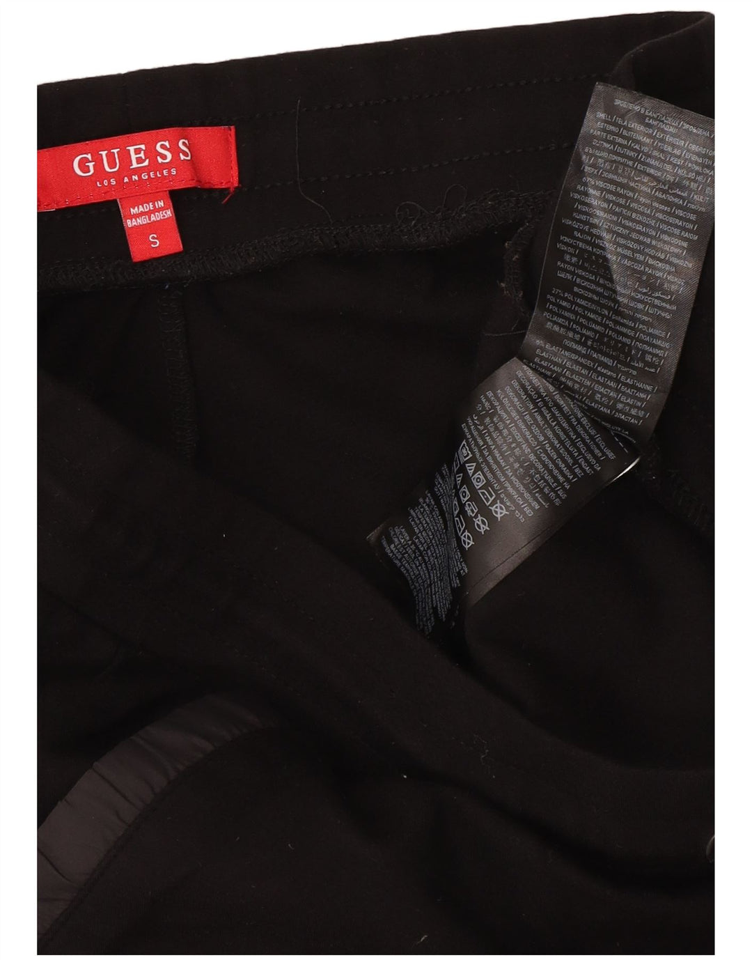 Guess Herre træningsdragt Bukser Joggers Small Black Viscose