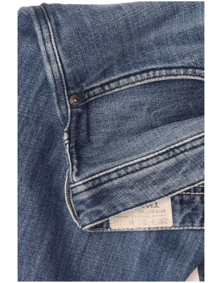 Diesel Herre Slim Jeans W32 L32 Blå Bomuld