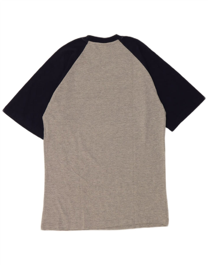 Hard Rock Cafe Herre Barcelona Grafisk T-Shirt Top Medium Grå Colourblock