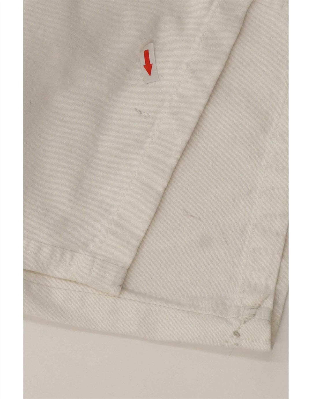 Zara Dame Straight Cargo Bukser EU 42 Large W32 L32 Hvid