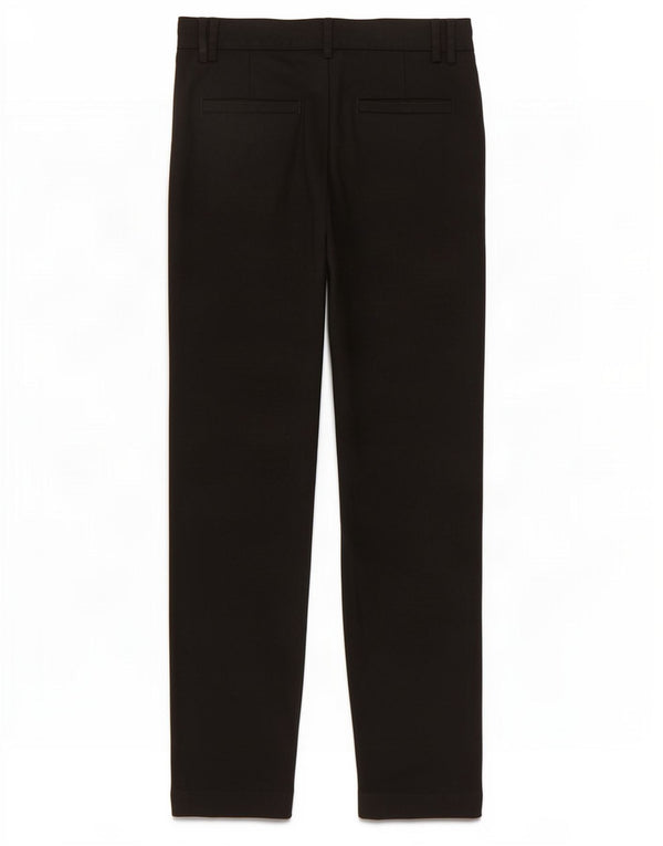 Marks & Spencer Womens Slim Chino Trousers UK 8 Small W26 L28 Black