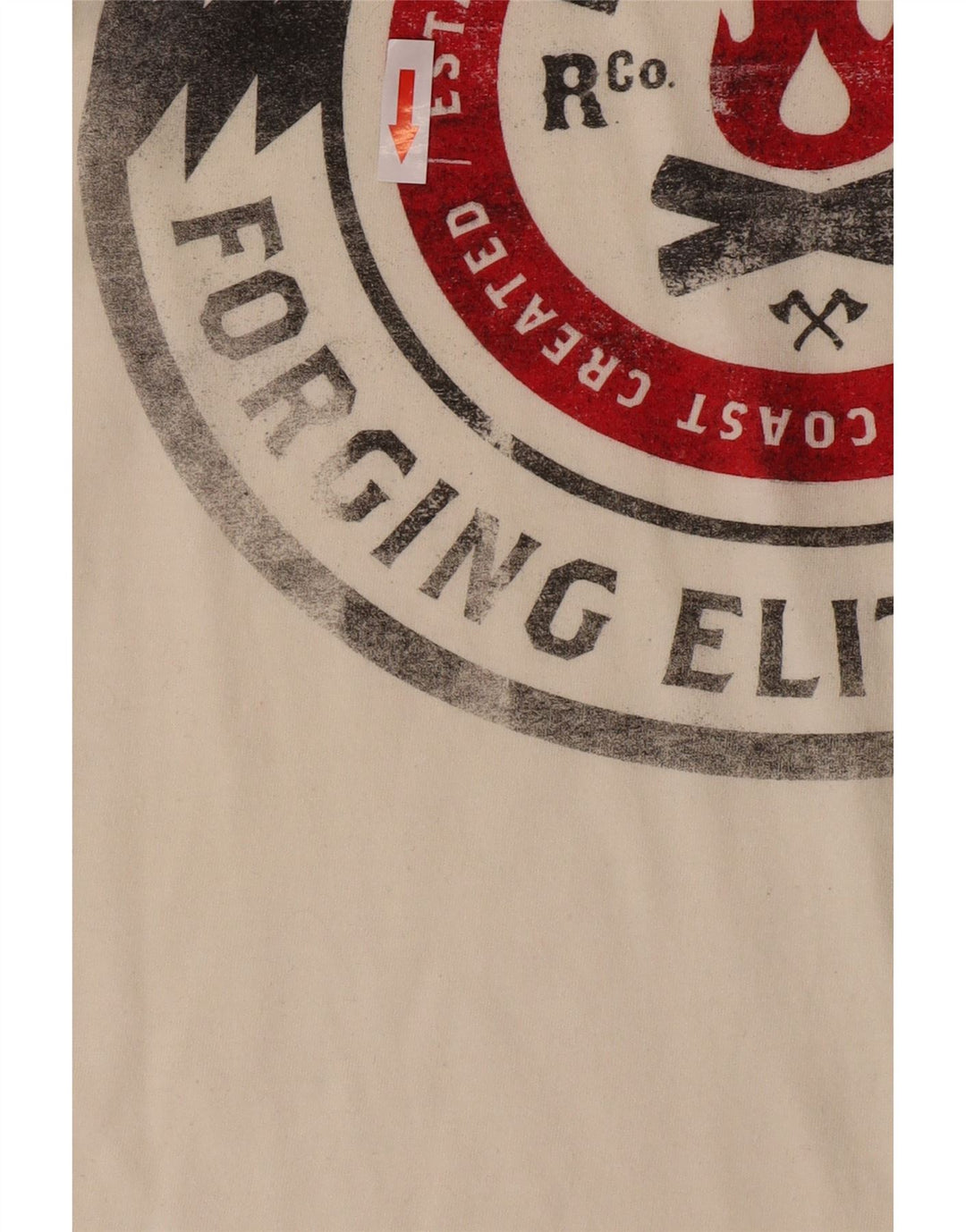 Reebok Herre grafisk T-shirt Top Medium White