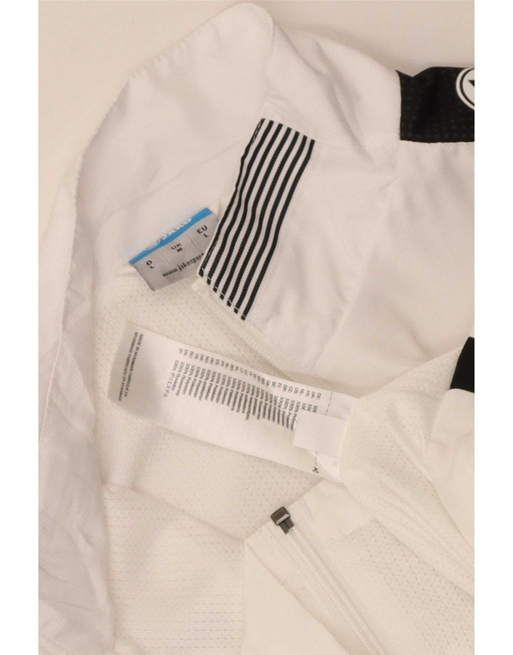 Jako Herre grafisk træningsdragt Topjakke Medium White Colourblock Polyester