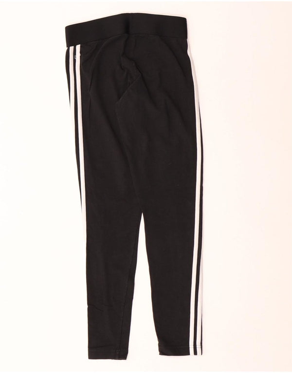 ADIDAS Womens Leggings UK 8/10 Small Black