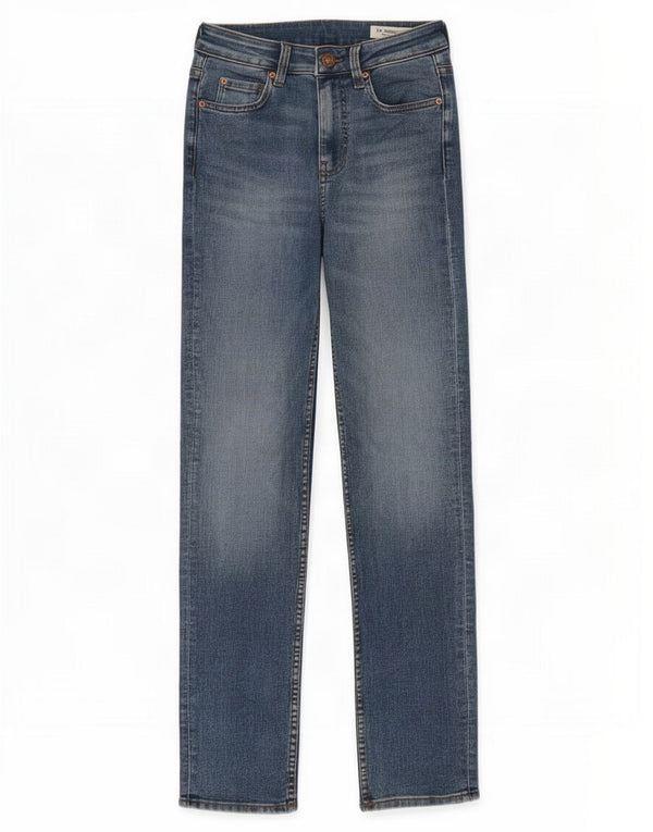 Marks & Spencer Womens The Sienna Straight Jeans UK 8 Small W28 L30 Blue