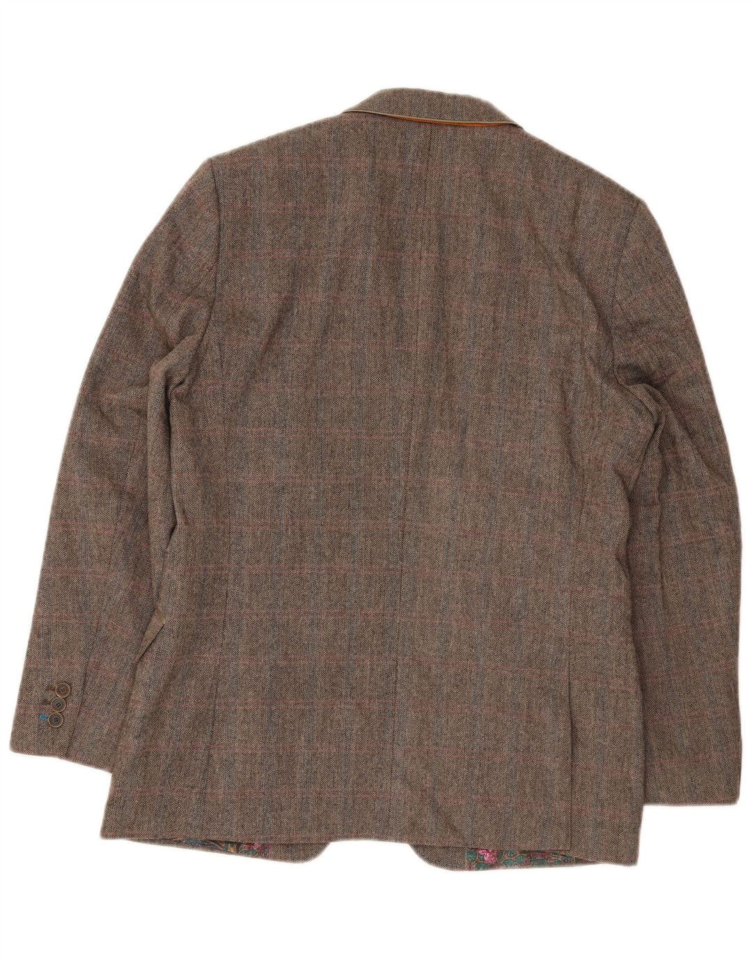 Ted Baker Herre Regular Fit Blazer Jacket UK 40 Large Brown Sildeben