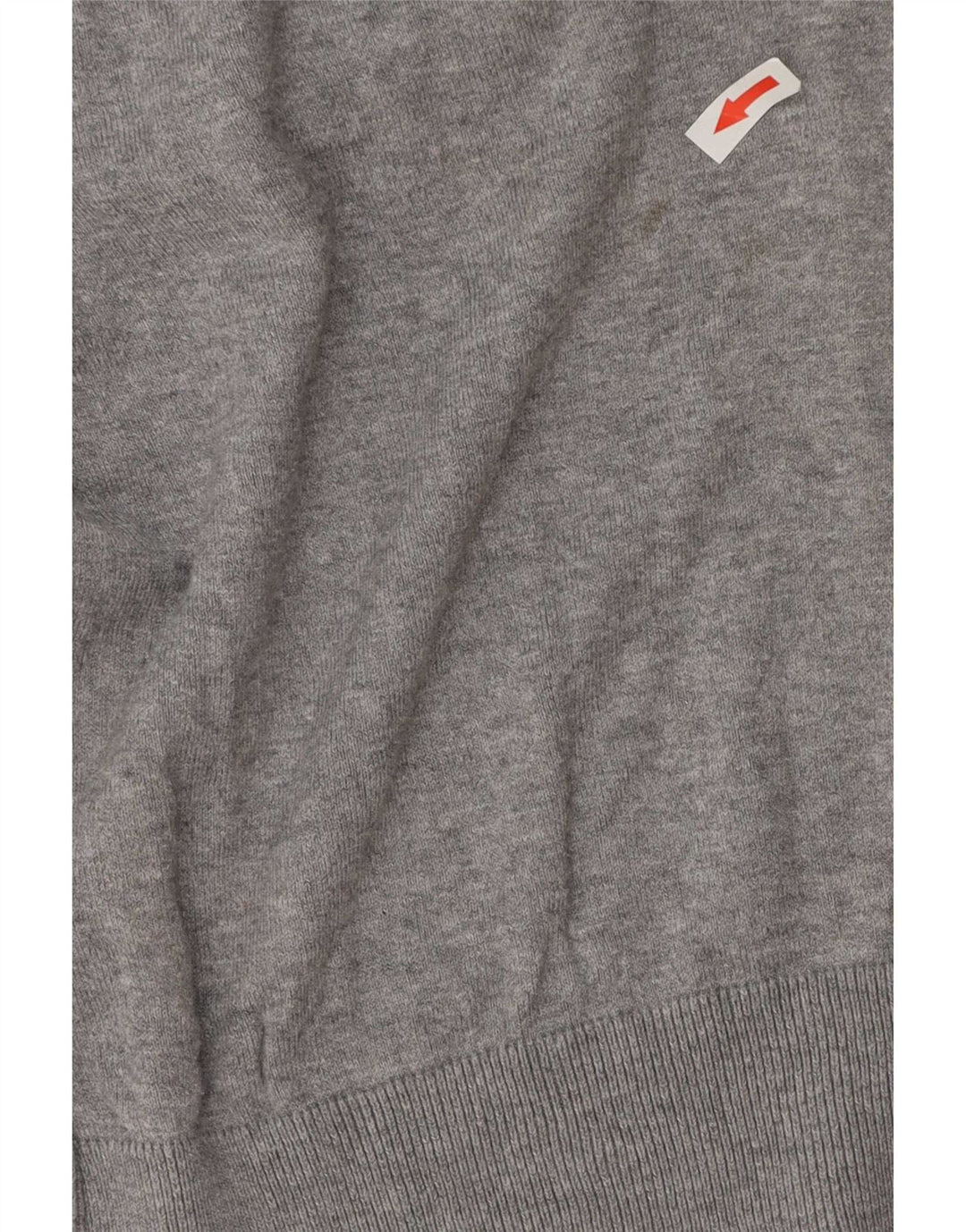 Marks & Spencer Herre Autograph V-hals sweater Stor grå bomuld