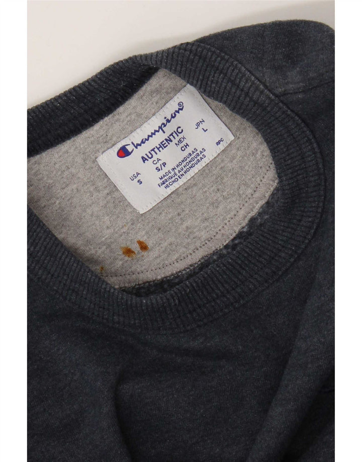 Champion Herre Sweatshirt Jumper Large Navy Blue