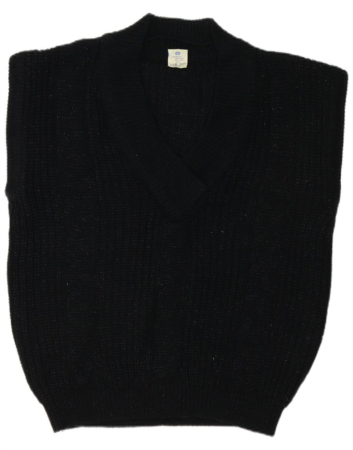 YESSICA Damevest Tank Top UK 16 Stor Sort Akryl