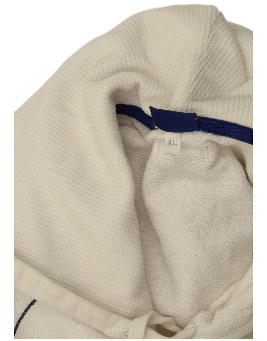 Asics Grafisk hættetrøje til mænd XL Off White Bomuld