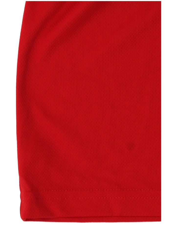 Mountain Warehouse Herre IsoCool T-Shirt Top Medium Rød Colourblock