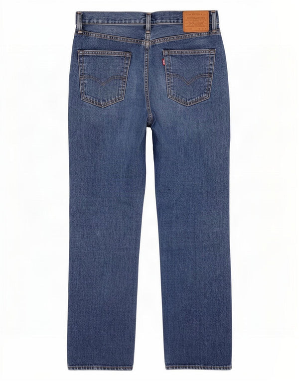Levi's Herre 514 Straight Jeans W34 L32 Blå Bomuld