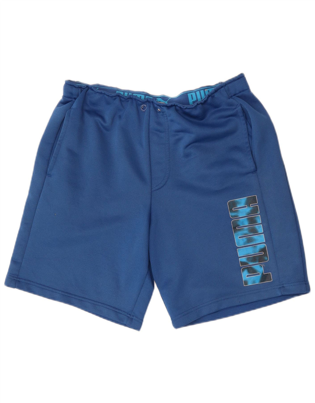 Puma Herre grafiske sportsshorts store blå