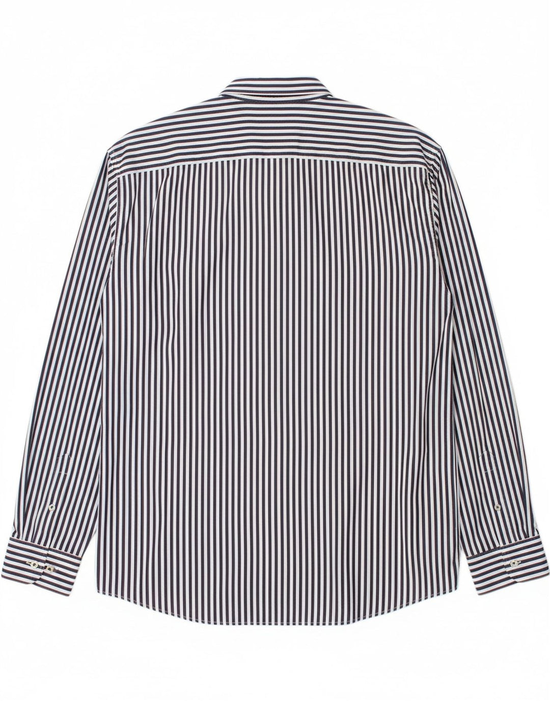 TOMMY HILFIGER Mens Shirt 2XL Blue Pinstripe Cotton