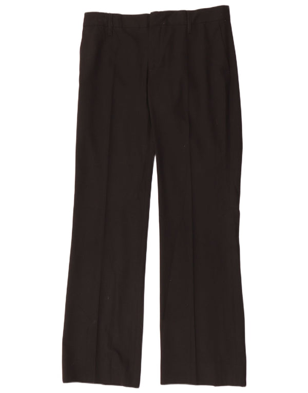 Zara Lige Casual Bukser til kvinder Large W32 L33 Sort Polyester
