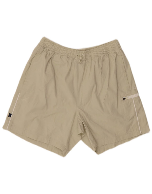 Nike Sportsshorts til mænd UK 39/41 Medium Beige Polyester