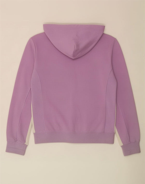 Champion Womens Heritage Classics Hoodie Jumper UK 18 XL Lilla Colourblock