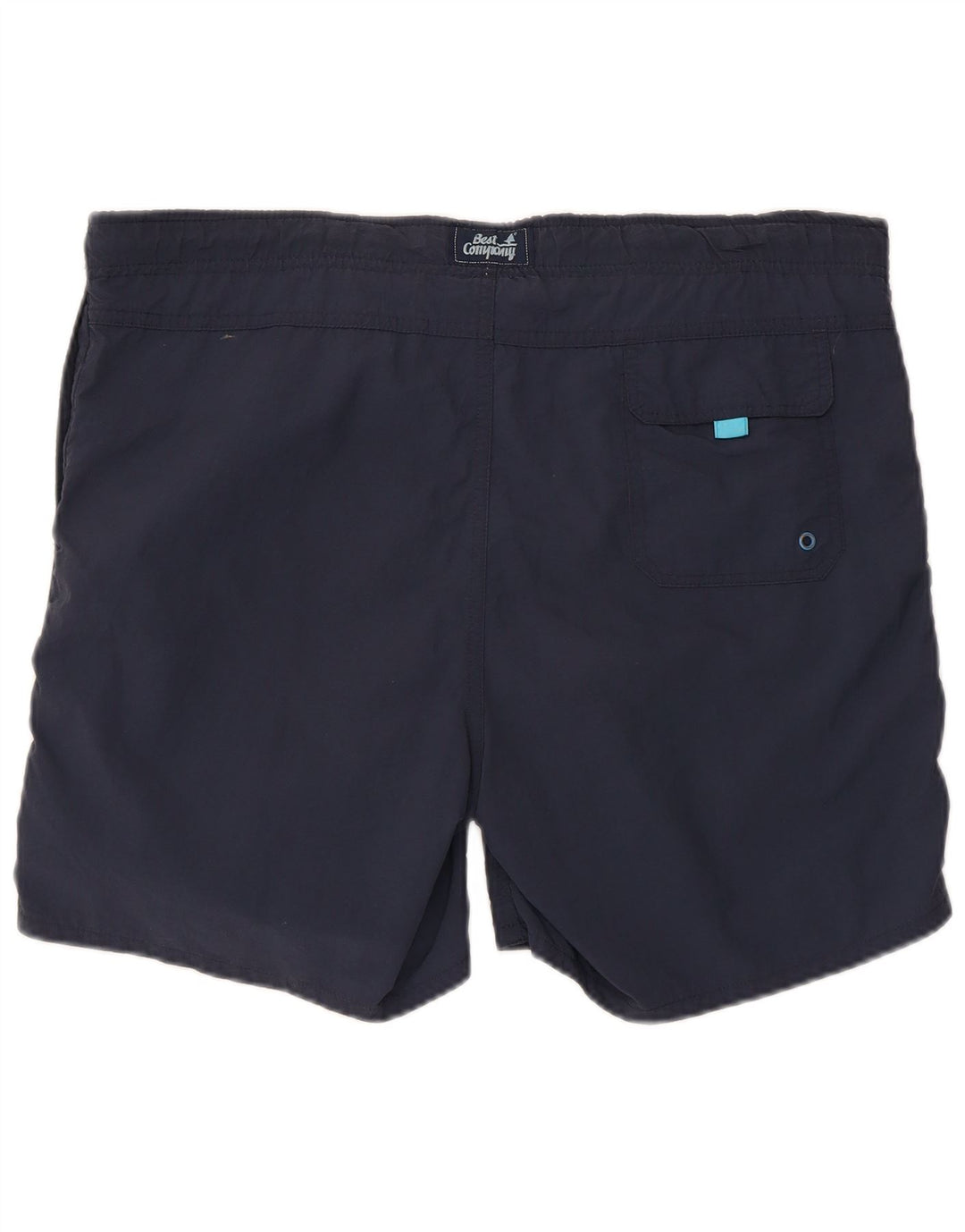 Bedste firma badeshorts til mænd mellem marineblå polyester
