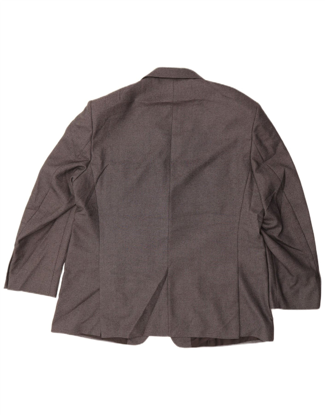 MARKS & SPENCER Herre 2-knaps blazerjakke UK 46 XL Grå polyester