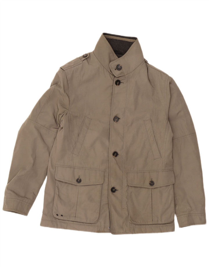 Marks & Spencer Dame Oversized Military Jacket UK 10 Small Beige