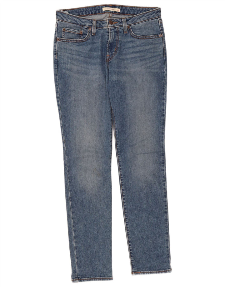 Levi's Dame Super Low Skinny Jeans W28 L30 Blå Bomuld