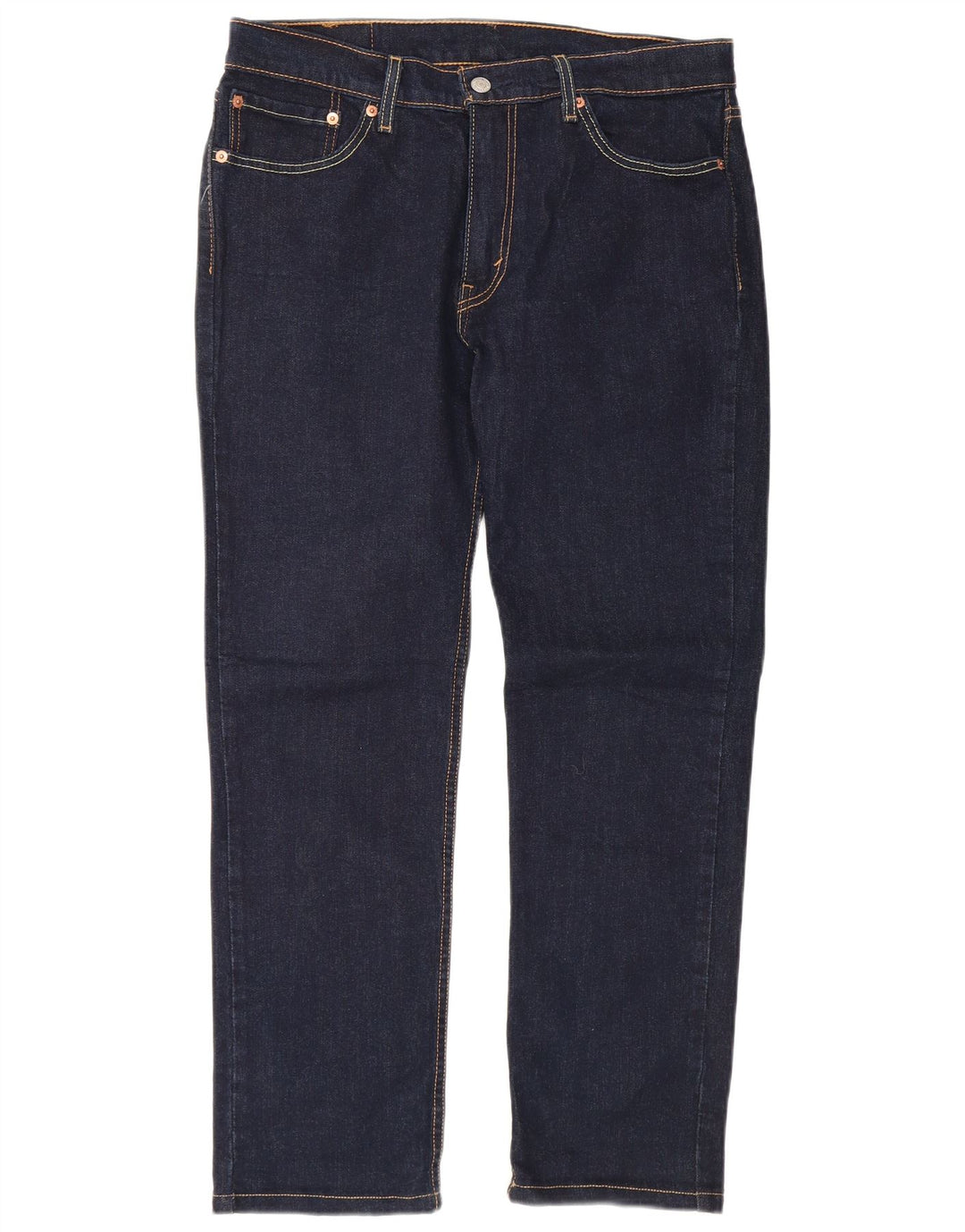 LEVI'S Herre 511 Slim Jeans W33 L30 Marineblå Bomuld