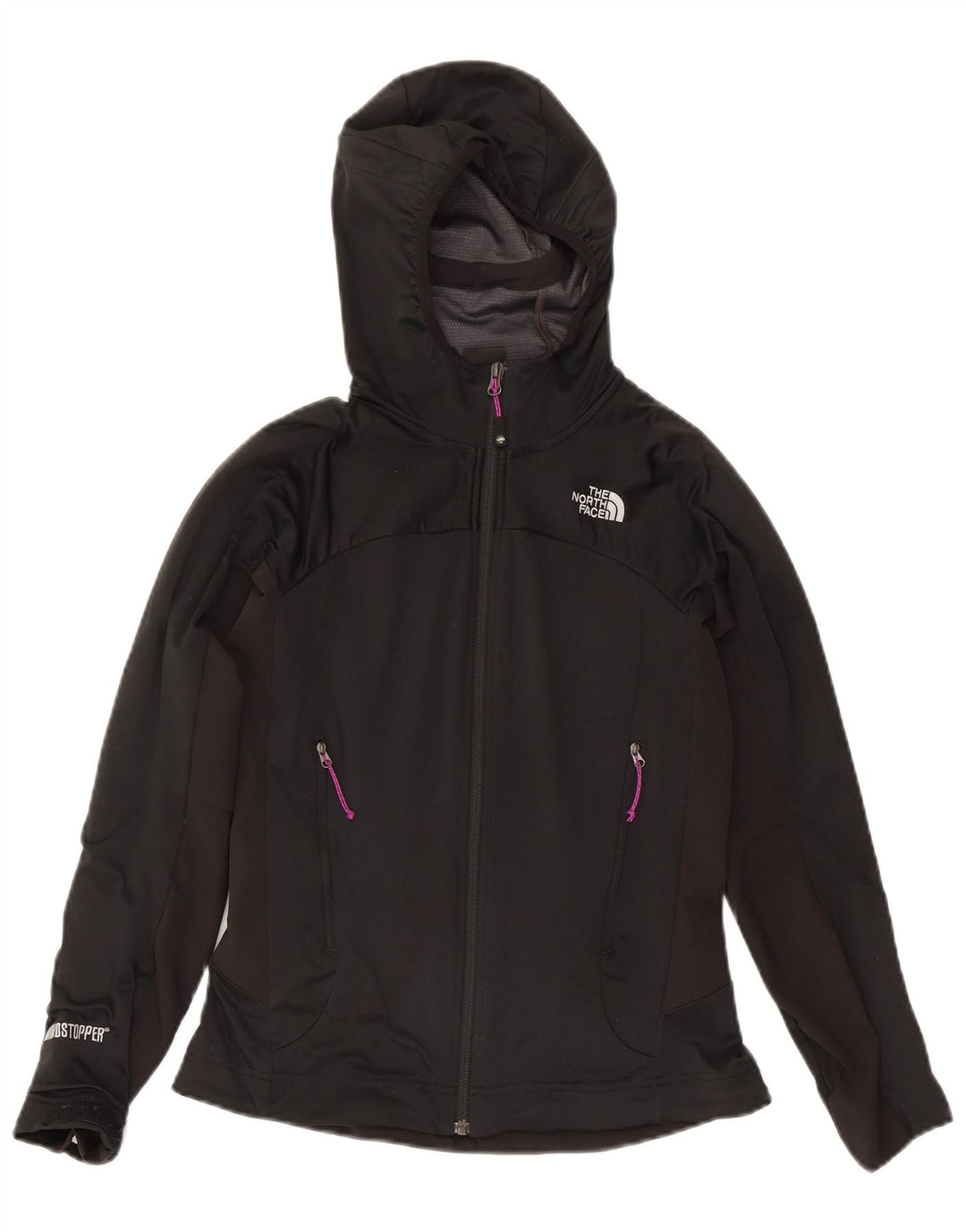 The North Face Dame træningsdragt Top Jacket UK 10 Small Black Colourblock
