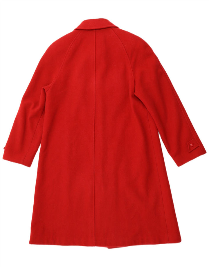 EASTEX Dame Overfrakke UK 14 Stor Rød Uld